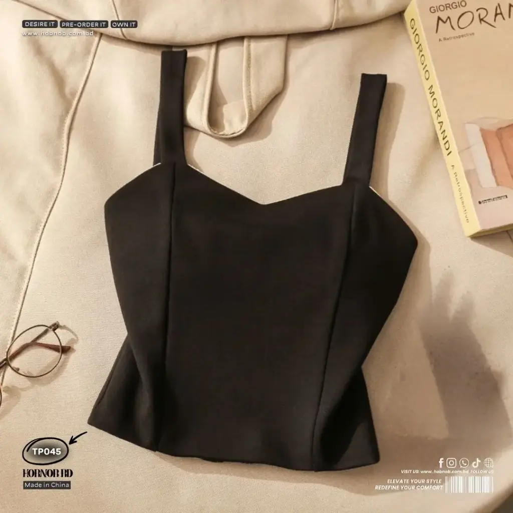 French Style Camisole Vest Slim Fit Inner & Outer Wear