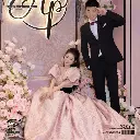 Princess Toast Dress Puff Sleeve Gown for Special Occasions